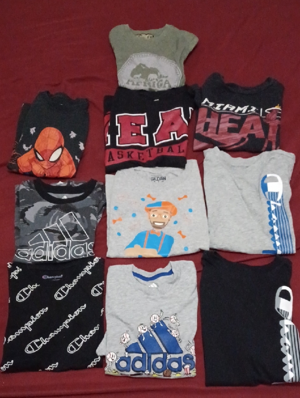 Bundle Of 10 Boys Shirts Tops Size 5